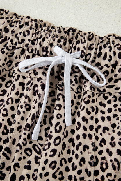 Leopard Knit Pants