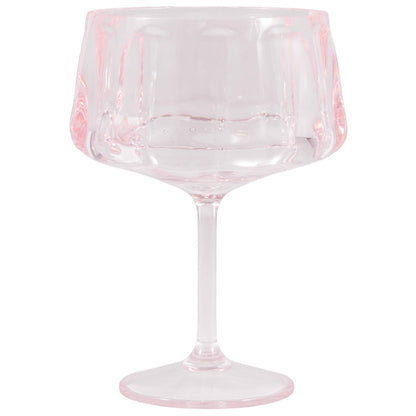 Let’s Sip Outdoor Plastic Coupe Drinkware