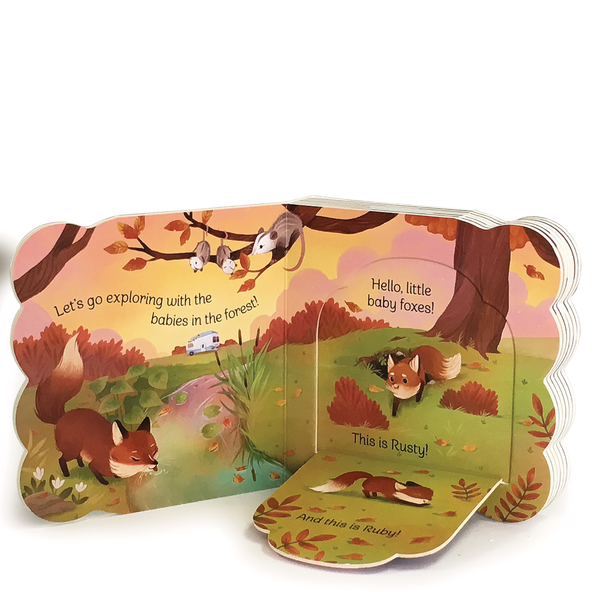 Babies in the Forest Lift-a-Flap Board Book