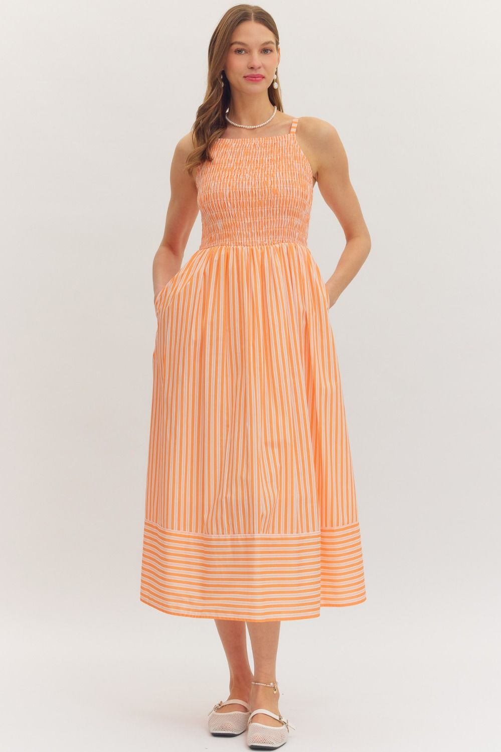 Summertime Striped Dress