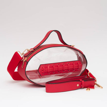 Game Day Football Clear Bag