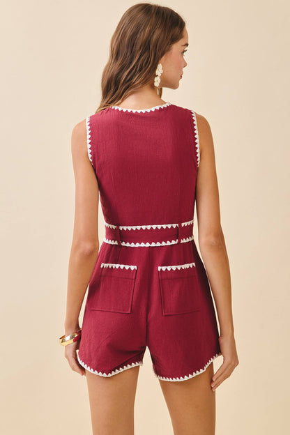 All In The Details Romper