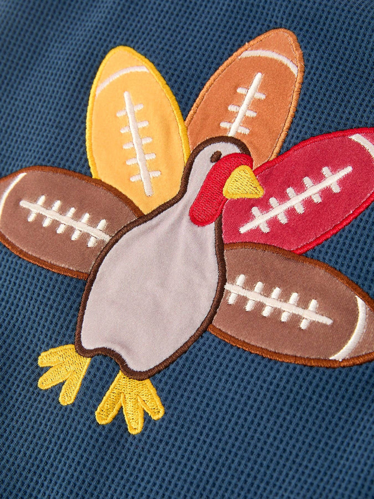 Little Turkey Applique Romper