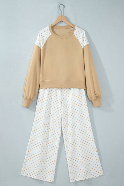 Polka Dot Patchwork Set