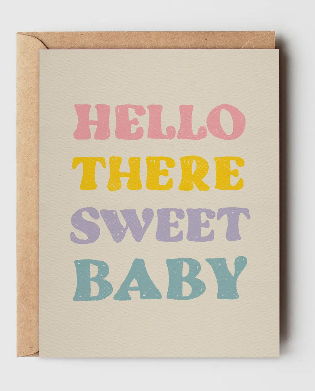 Hello There Sweet Baby Greeting Card