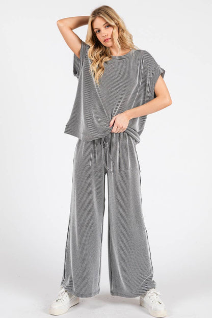 Cozy Ribbed Lounge Set