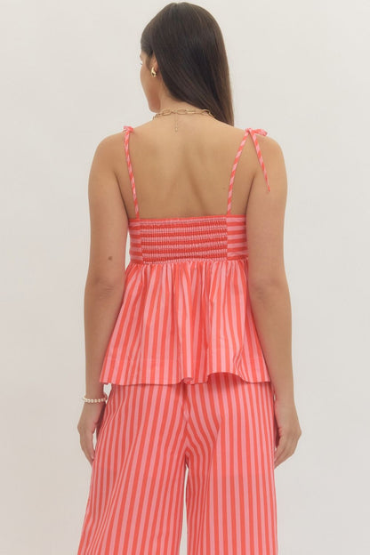 Summer Stripes Vacay Tank