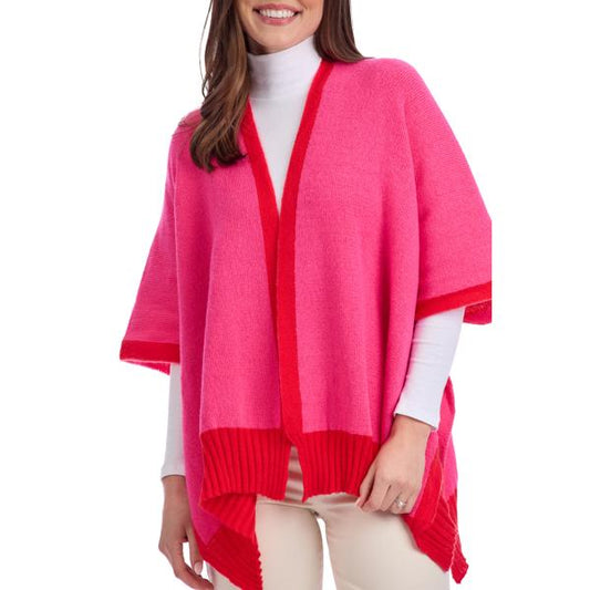 Brigham Reversible Blanket Poncho
