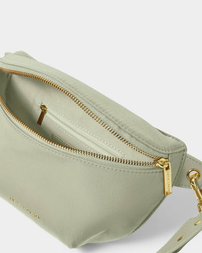 Nylon Luxe Belt Bag - Matcha