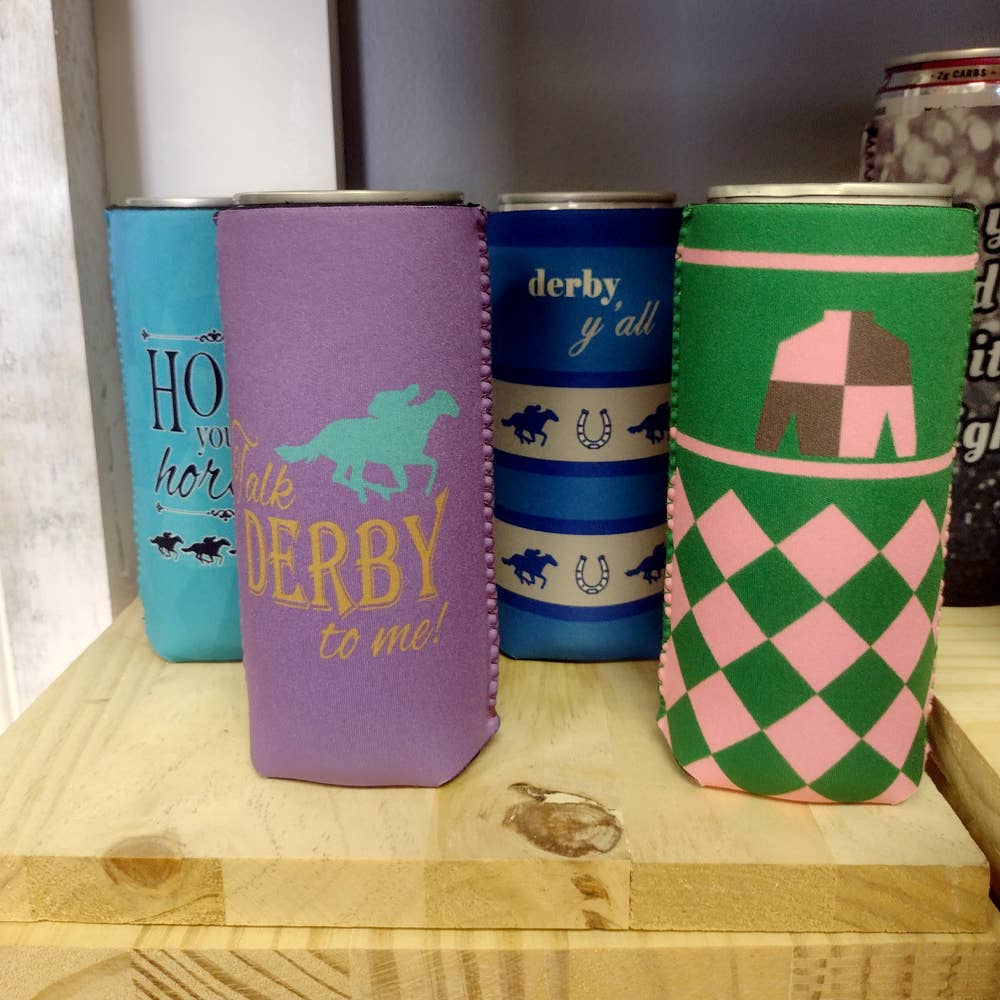 Derby Y'all Slim Koozie