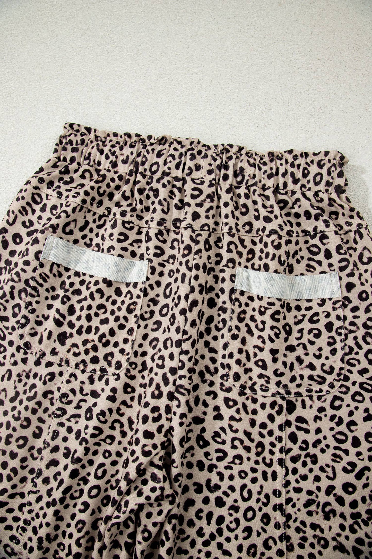 Leopard Knit Pants