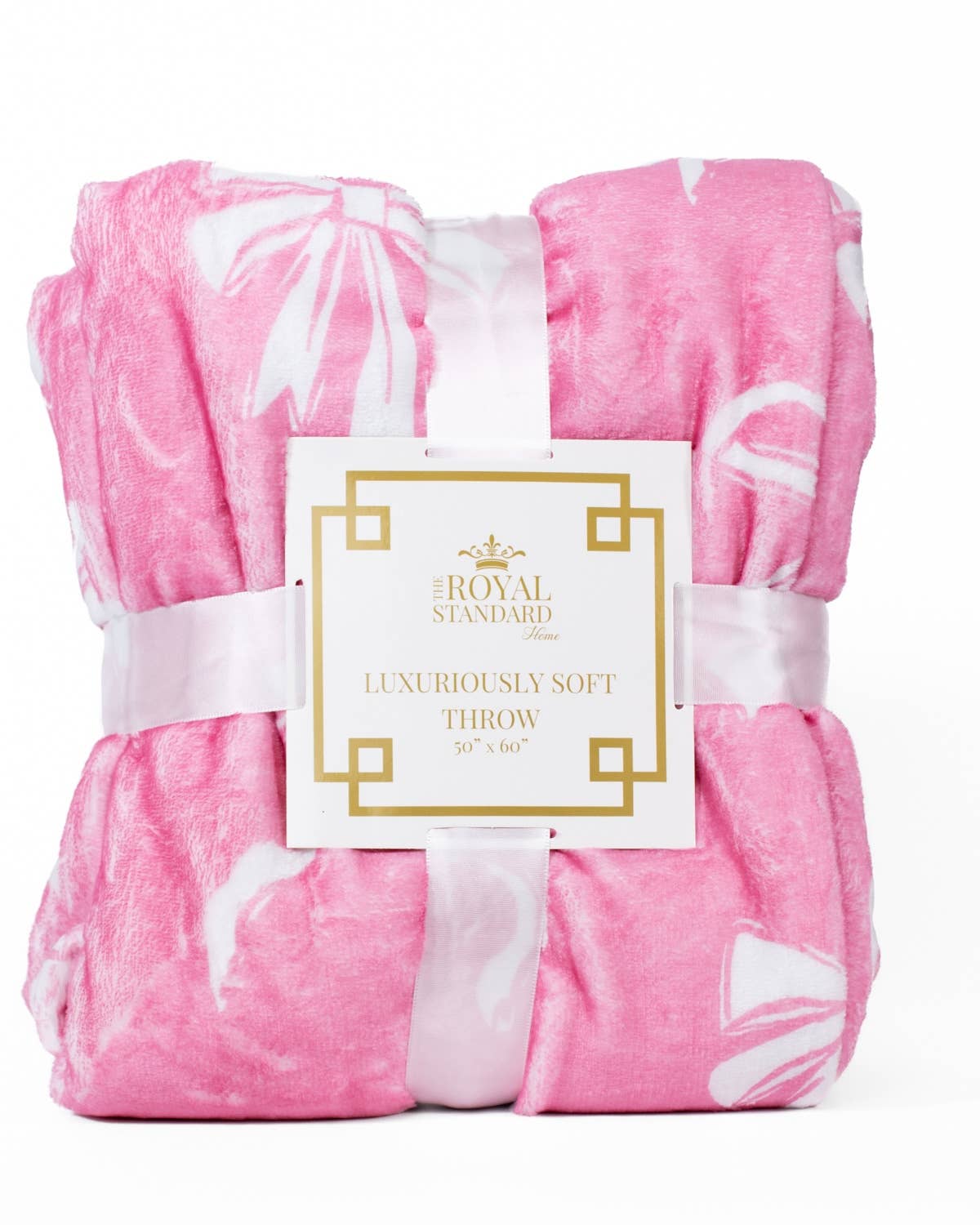 Sweet Pink Bow Throw