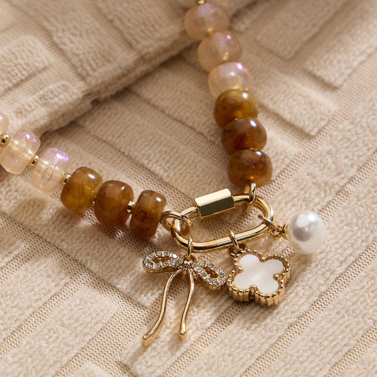 Make A Statement Beaded Necklace