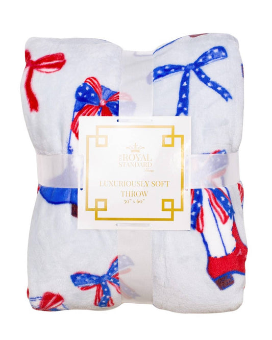 Boots N' Bows Throw