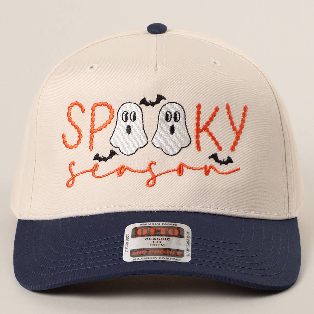 SPOOKY Season Embroidered Hat