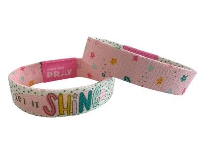 Tap To Pray® Wristband – Let It Shine