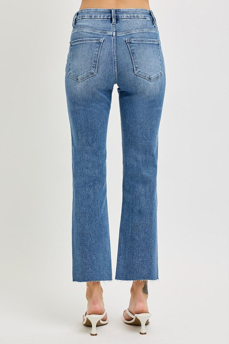 Kara Cropped Ankle Denim - Risen