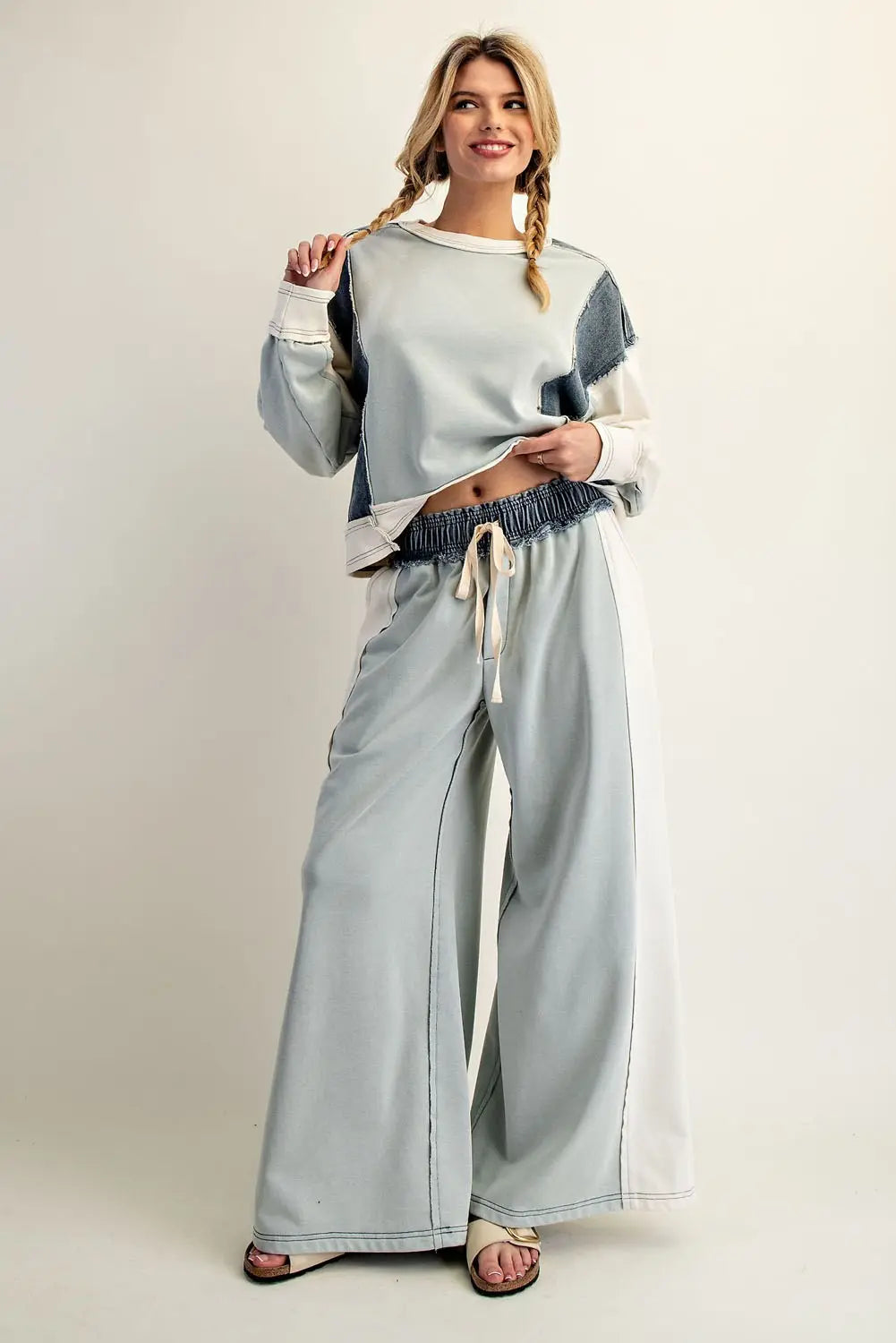 Color Block Pants