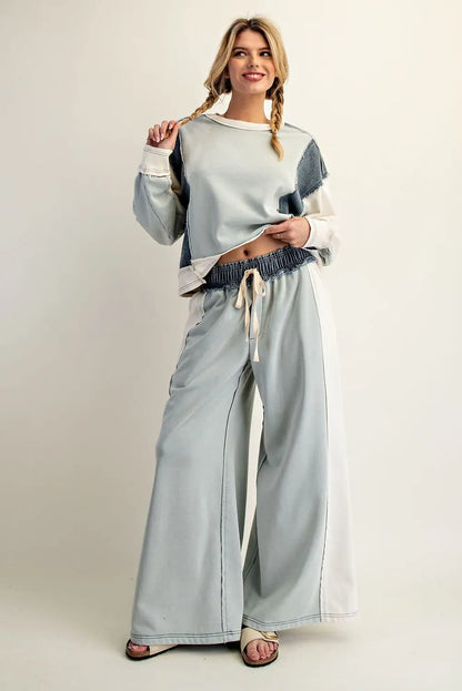 Color Block Pants