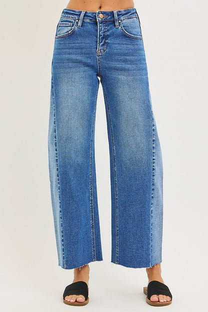 Stacey Barrel Contrast Denim