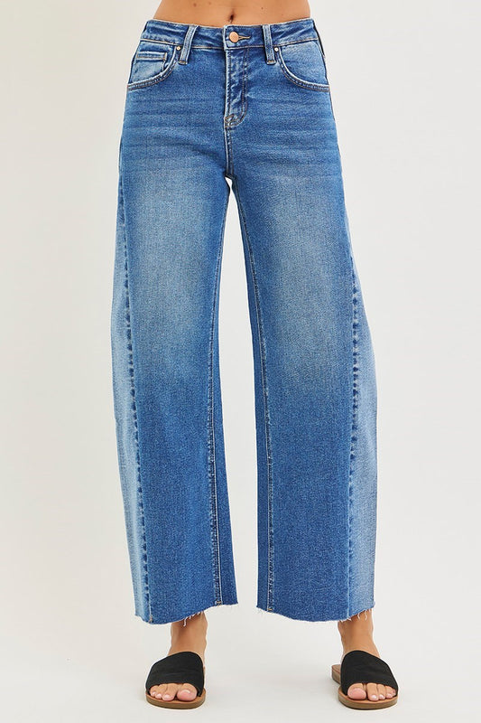 Stacey Barrel Contrast Denim