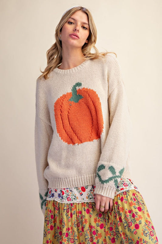 So Thankful Pumpkin Sweater