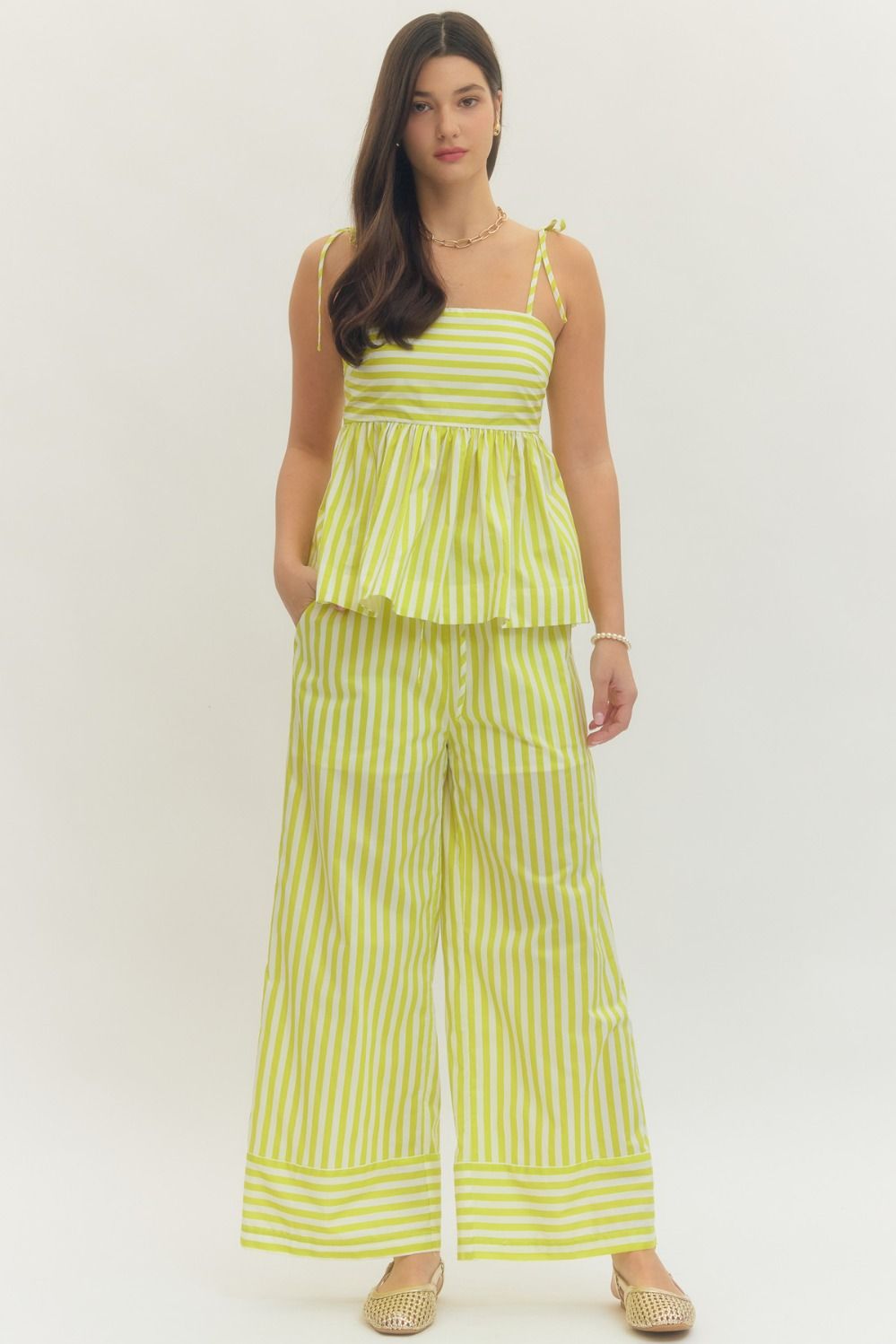 Summer Stripes Vacay Pants