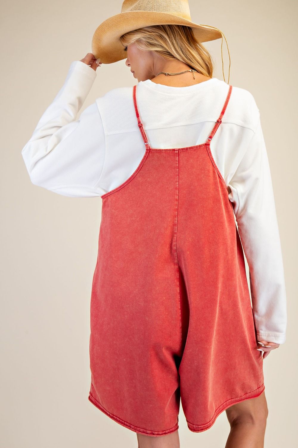 Mineral Washed Romper