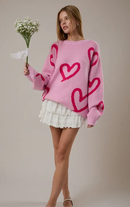 All In Love Heart Sweater
