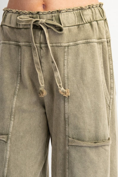 Cargo Comfy Pants - Olive