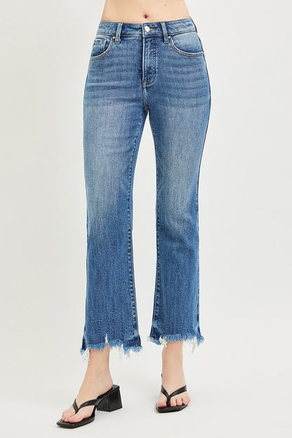 Alena Cropped Bootcut Denim - Plus