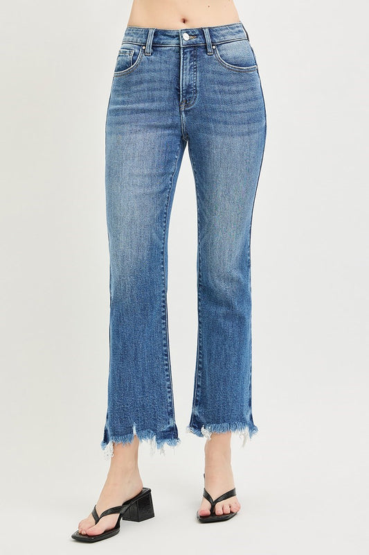 Alena Cropped Bootcut Denim - Plus
