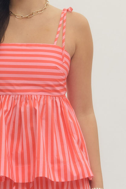 Summer Stripes Vacay Tank