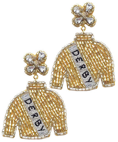 Derby Silks Earring