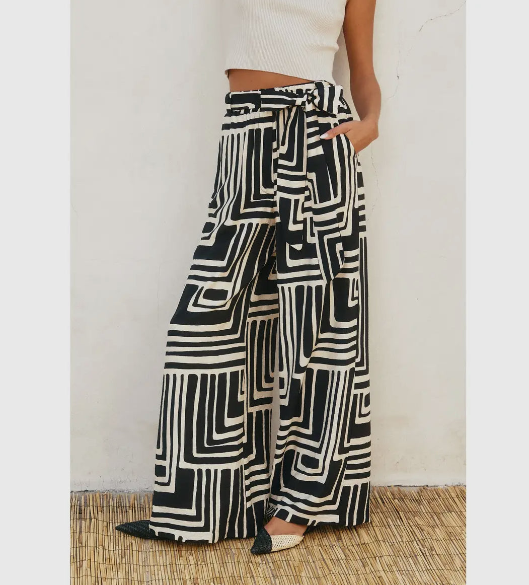 Runaway Loop Belted Pants