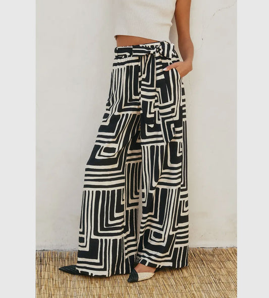 Runaway Loop Belted Pants