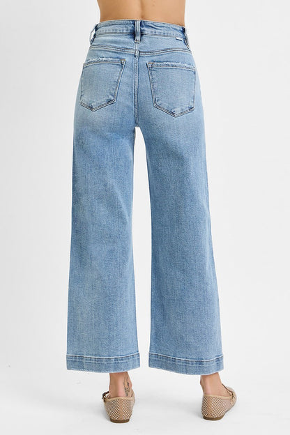 Lauren High Rise Crop Denim