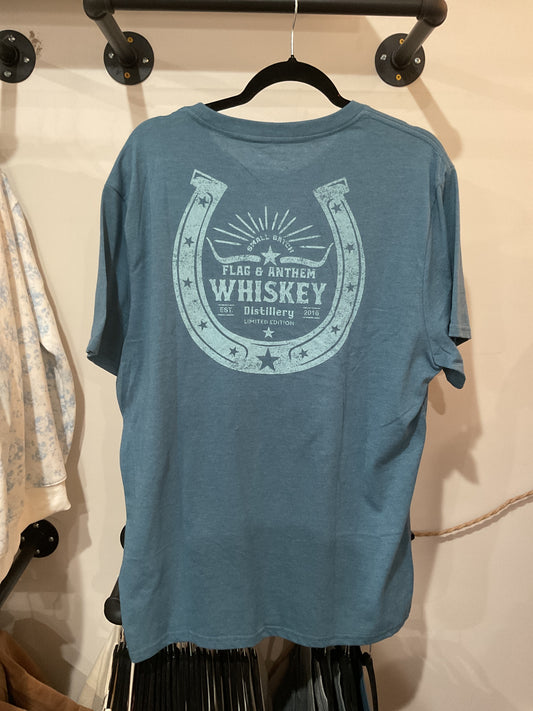 Horseshoe Whiskey Tee FINAL SALE