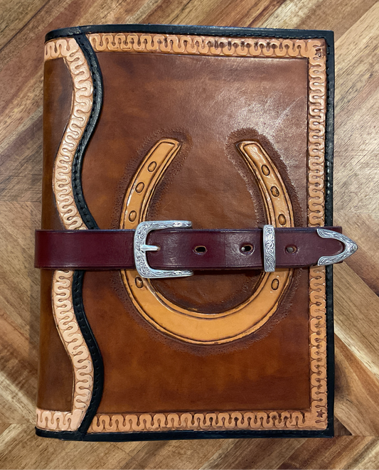 Hand Crafted Leather Journal - Large