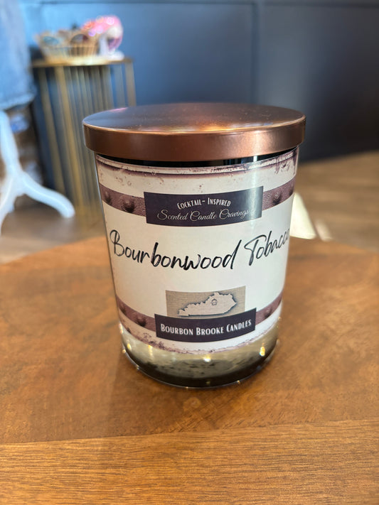 Bourbonwood Tobacco 10 oz Candle