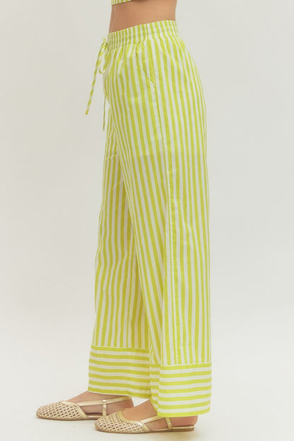 Summer Stripes Vacay Pants