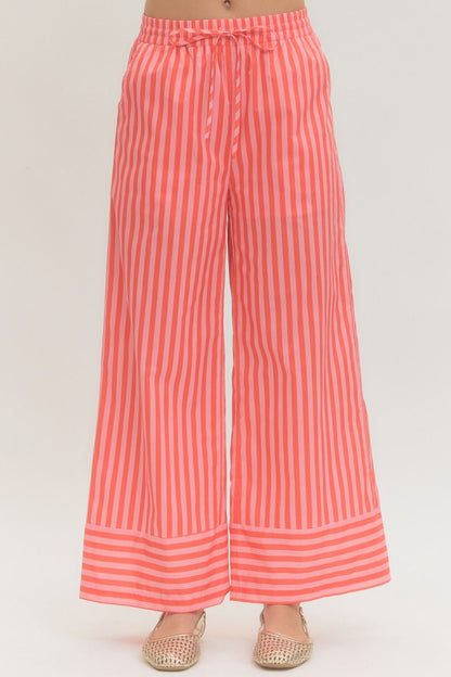 Summer Stripes Vacay Pants