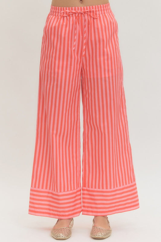 Summer Stripes Vacay Pants