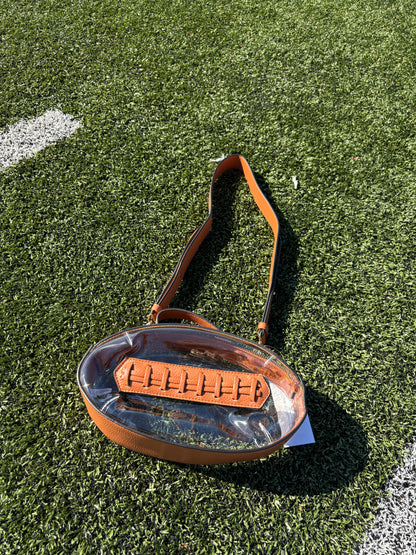 Game Day Football Clear Bag