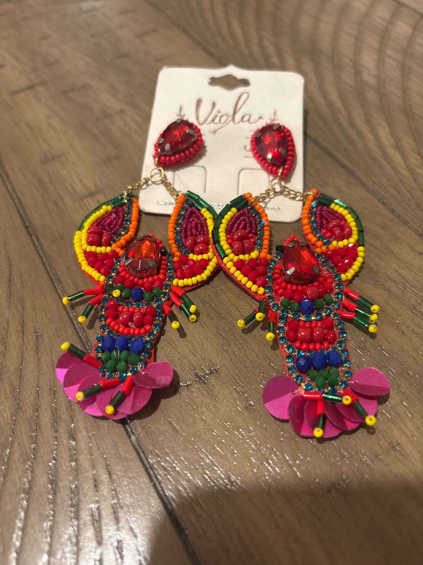 Lobster Earrings