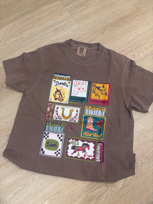 Hey Darlin’ Match Box Tee