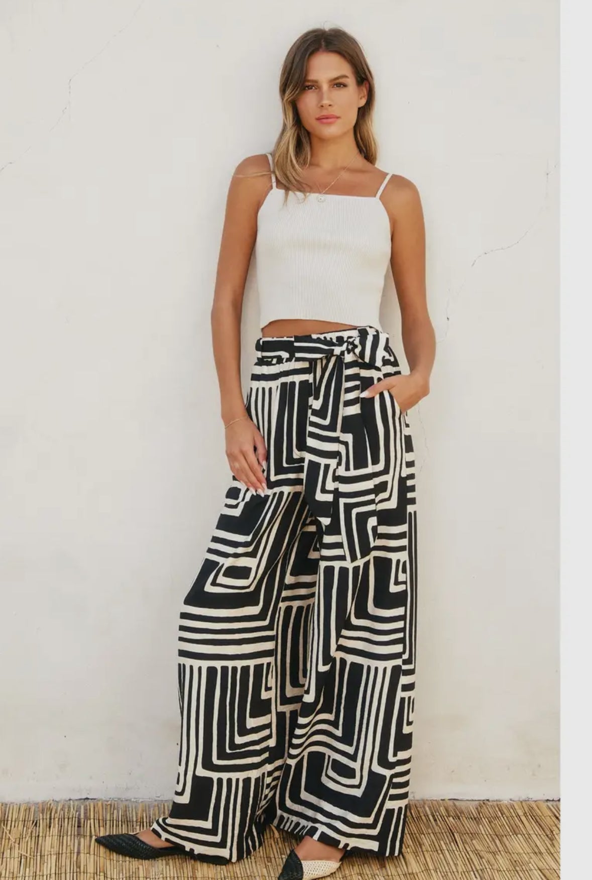 Runaway Loop Belted Pants