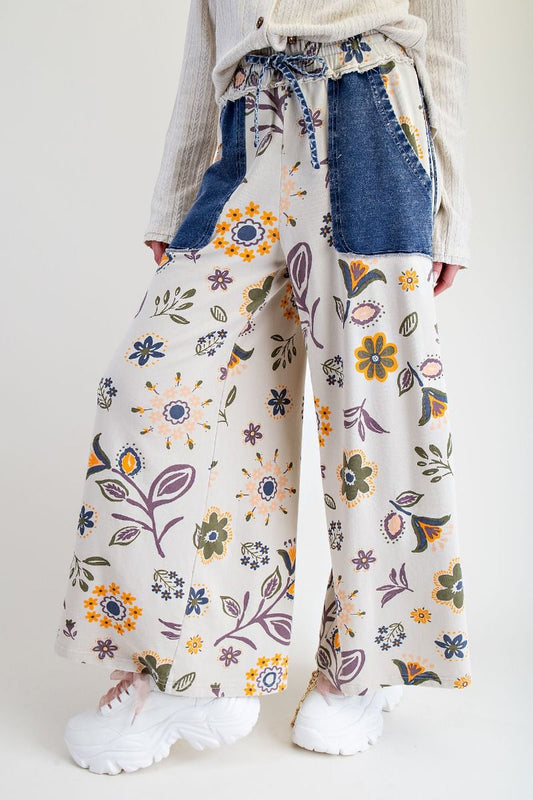 Spring Forward Floral Pants