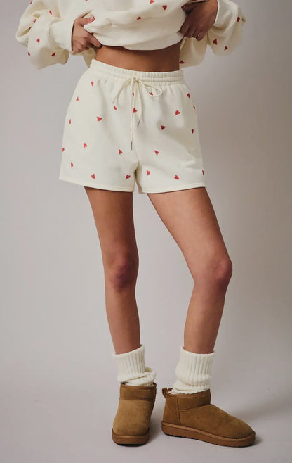 Lots of Love Heart Sweatshorts