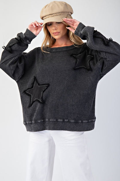 Star Patch Thermal Top